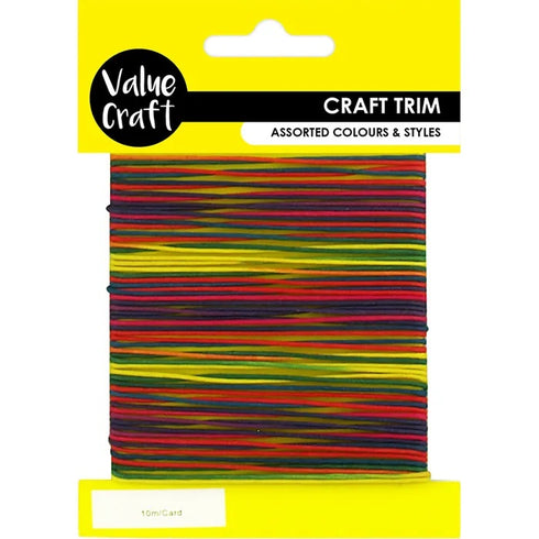Waxed Cord Craft Trims (available in 2 colours)